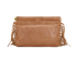 Fringe Clutch, &pound;320, Handbags, Brown, Leather, Back view